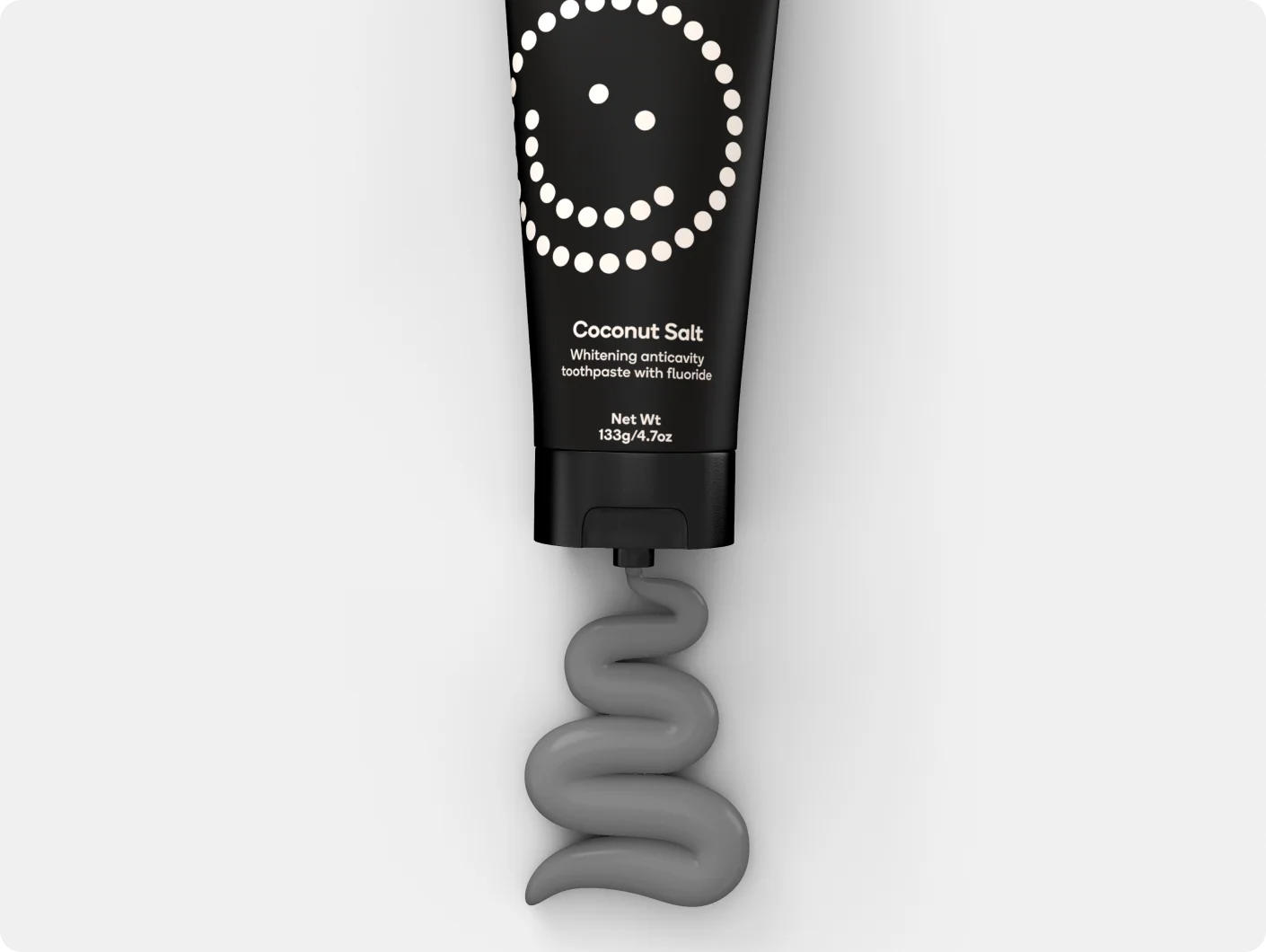 Charcoal Coconut Salt Toothpaste Refill - Image 2