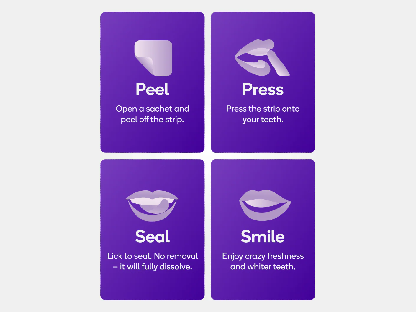 Teeth Whitening Breath Strips (PAP) 3-Pack - Image 7